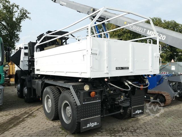 Wrecker MAN 34.440 8x8, Allrad, Kran, 2x Seilwinde, 2x AHK