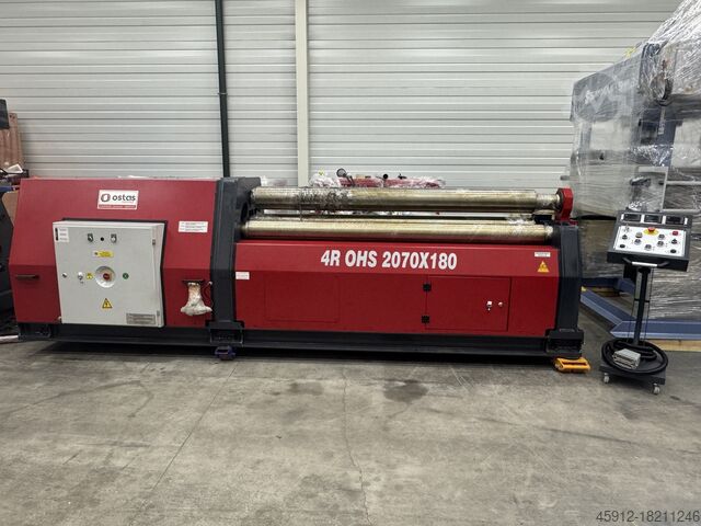 Round bending machine OSTAS 4R OHS 2070 x 180