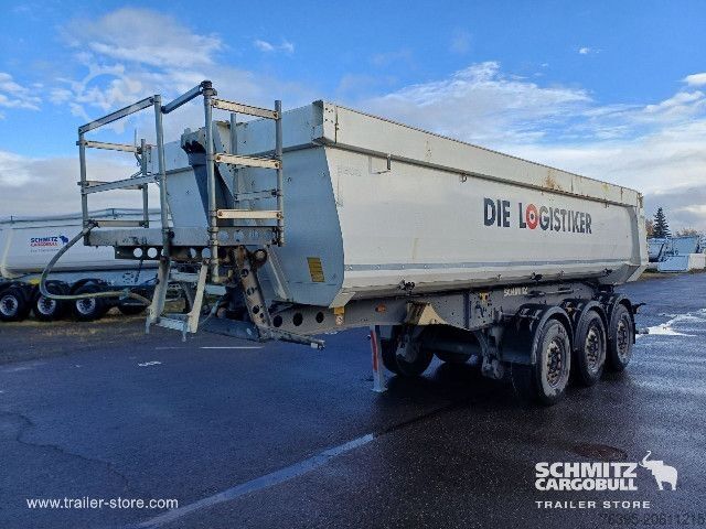 Tipper semitrailer Schmitz Cargobull Semitrailer Tipper Steel half pipe body 25m³