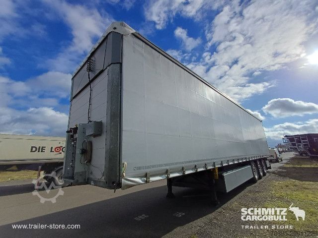 Open semitrailer with tarp Schmitz Cargobull Semitrailer Curtainsider Standard