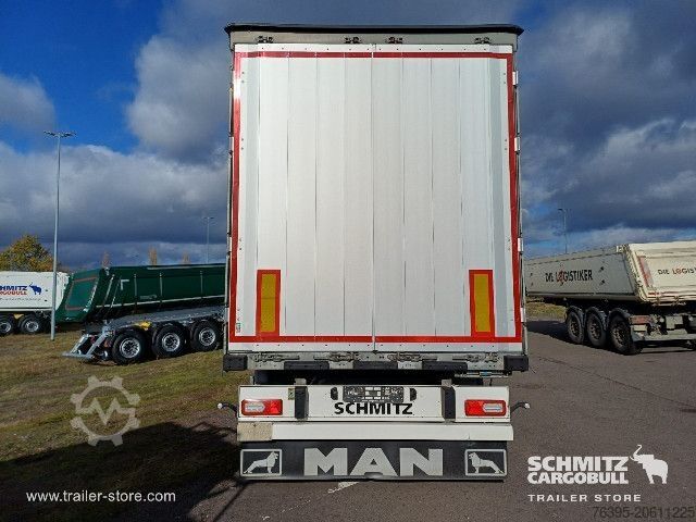 Open semitrailer with tarp Schmitz Cargobull Semitrailer Curtainsider Standard