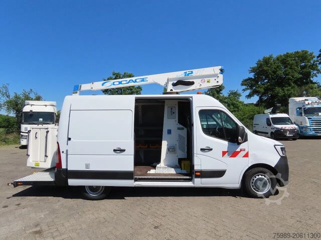 Hebebühne Renault Master 10,5 m, 3 seats, 3500 kg, euro6