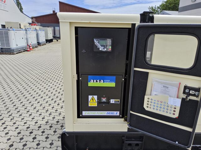 Generator AKSA APD 22C RP | 22 kVA Diesel Notstrom Schallgedämmt | NEU 2024