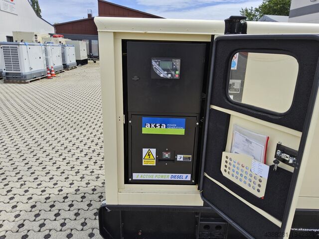 Generator AKSA APD 22C RP | 22 kVA Diesel Notstrom Schallgedämmt | NEU 2024