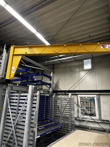 Laser cutting machine Trumpf TruLaser 3030 fiber (L81) + Storemaster