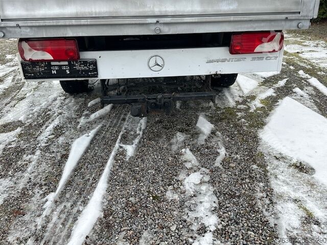 Transporter with crew cab Mercedes-Benz Sprinter 316 Pritsche/DoKa Klima Maxi 7-