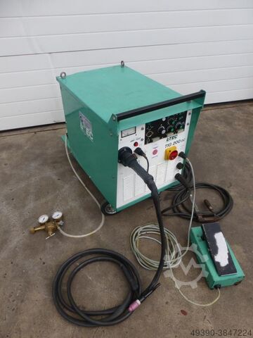 Wig Schweißgerät, WIG Schweißmaschine, WIG und Elektro DC Schweißgerät, E-Schweißmaschine auch für S L-TEC TIG 200 DC