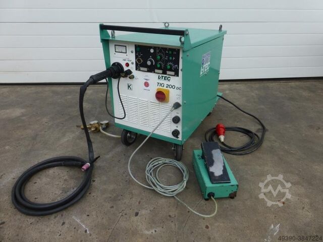 Wig Schweißgerät, WIG Schweißmaschine, WIG und Elektro DC Schweißgerät, E-Schweißmaschine auch für S L-TEC TIG 200 DC