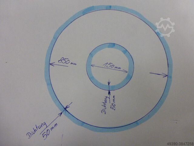 Vakuum-Hebegerät für Papierrollen,; Vakuumheber für die Papierindustrie, Vakuumpumpe, Vakuumverdicht NAGRON AEROLIFT - RIETSCHLE R96-20 - VCE 100