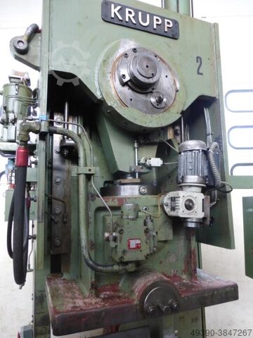 Einständer - Exzenterpresse, C-Gestell Presse, Exzenterstanze KRUPP PEKRD 125 h