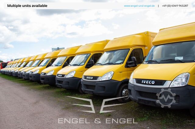 Transporter mit Koffer iveco Daily 35 S11 C30C AUTOMATIK KAMERA MAXI Regale DURCHGANG