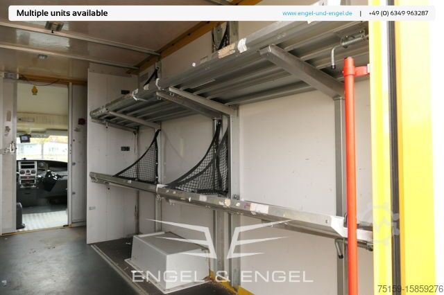 Transporter mit Koffer iveco Daily 35 S11 C30C AUTOMATIK KAMERA MAXI Regale DURCHGANG