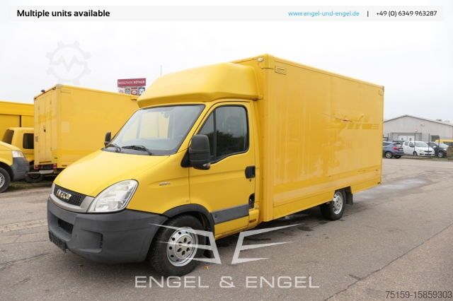 Transporter mit Koffer iveco Daily 35 S11 C30C AUTOMATIK KAMERA MAXI Regale DURCHGANG