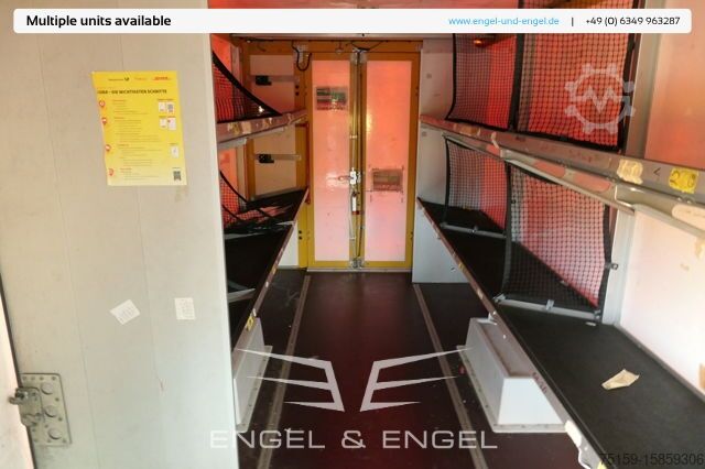 Transporter mit Koffer iveco Daily 35 S11 C30C AUTOMATIK KAMERA MAXI Regale DURCHGANG