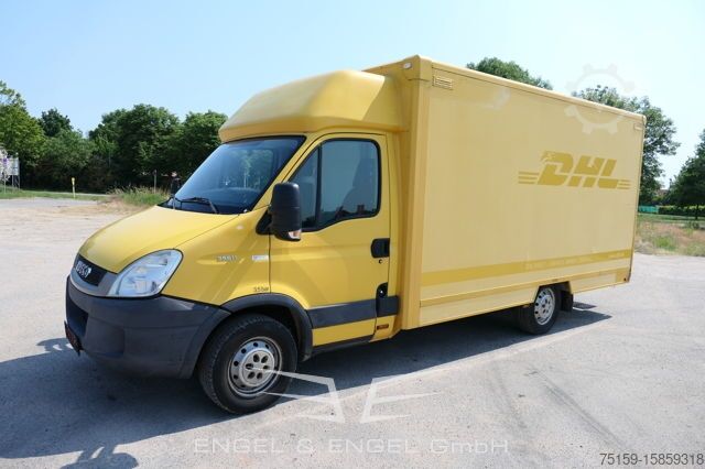 Transporter mit Koffer iveco Daily 35 S11 C30C AUTOMATIK KAMERA MAXI Regale DURCHGANG
