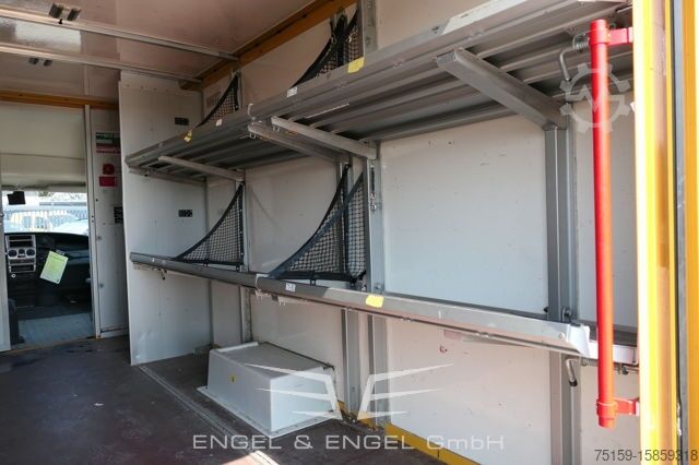 Transporter mit Koffer iveco Daily 35 S11 C30C AUTOMATIK KAMERA MAXI Regale DURCHGANG