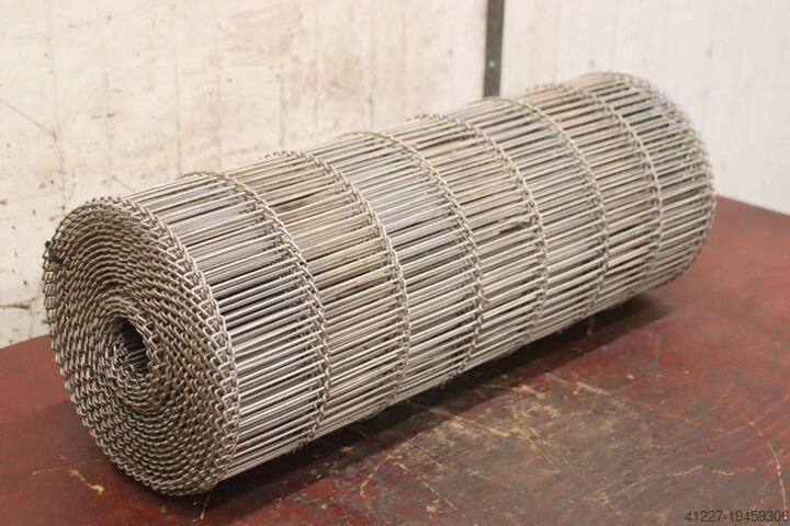 Conveyor belt link belt stainless steel unbekannt 650 x 9500 mm