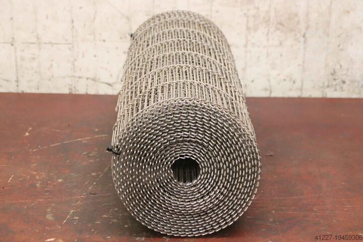 Conveyor belt link belt stainless steel unbekannt 650 x 9500 mm