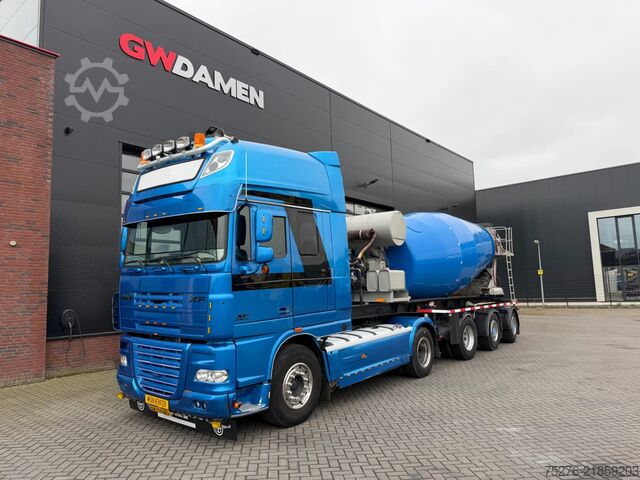 Standard-SZM DAF XF 105 460 + Mixeroplegger 14 M3 met Motor