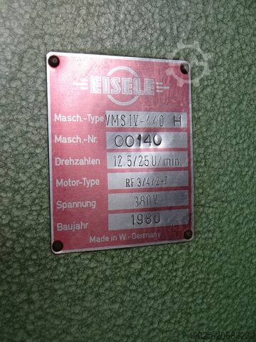 Schwerste EISELE Vertikalsäge EISELE , VMS 4 - 440 H