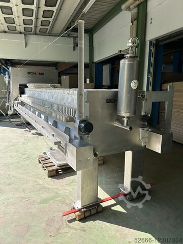 Chamber filter press in stainless steel Schenk KFP 800/80