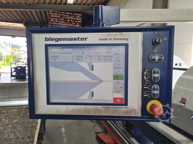 Schwenkbiegemaschine BIEGEMASTER XB6.1,5