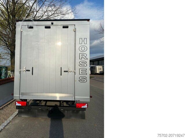 Livestock transporter MAN TGL 8180 Gimmel 1-4 Pferde Wohnmobilzulassung