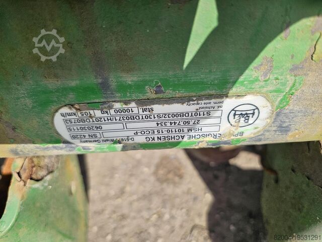 Axle BPW HSM10110-15 ECO-P|TRAILERAXLE.