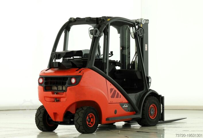 Halbkabine Triplex Container Gas LPG Linde H 35 T-01