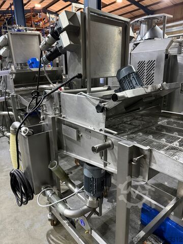 600 mm Teig-Überziehmaschine (Enrober). GEA CFS WTC600 WetCoater 600