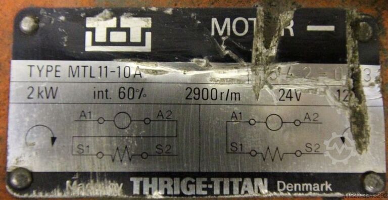 Elektromotor für Elektrostapler 24 V Thrige Titan MTL11-10A