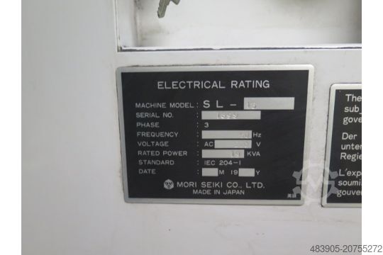 CNC-Drehmaschine Mori Seiki SL-15