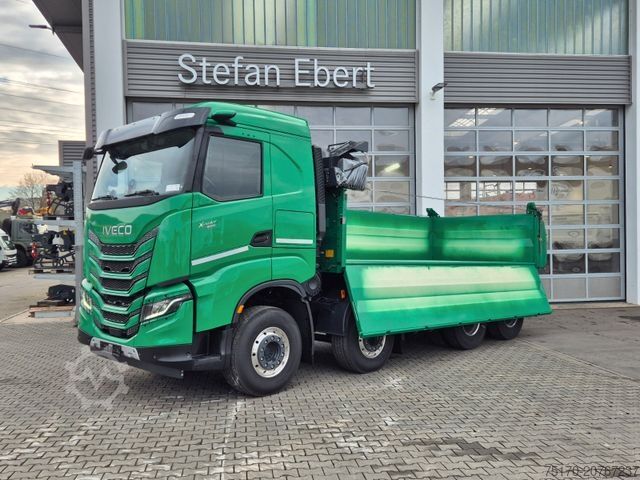 Dreiseitenkipper LKW IVECO AS360X50Z/P HR ON+ 8x4 Meiller AHK Intarder Cam
