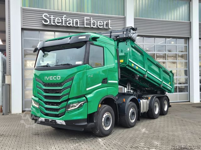 Dreiseitenkipper LKW IVECO AS360X50Z/P HR ON+ 8x4 Meiller AHK Intarder Cam