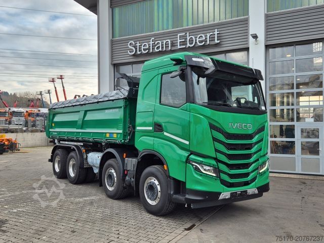 Dreiseitenkipper LKW IVECO AS360X50Z/P HR ON+ 8x4 Meiller AHK Intarder Cam