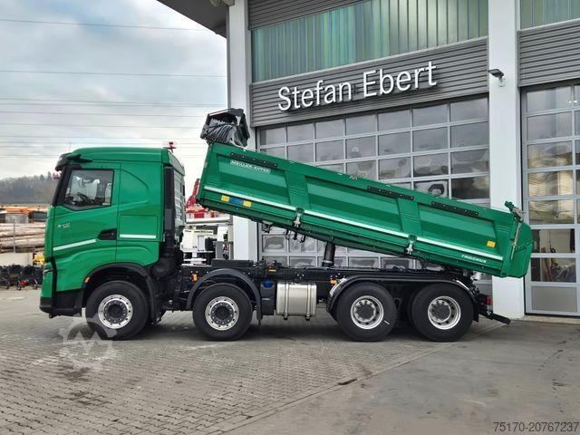 Dreiseitenkipper LKW IVECO AS360X50Z/P HR ON+ 8x4 Meiller AHK Intarder Cam