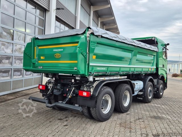 Dreiseitenkipper LKW IVECO AS360X50Z/P HR ON+ 8x4 Meiller AHK Intarder Cam