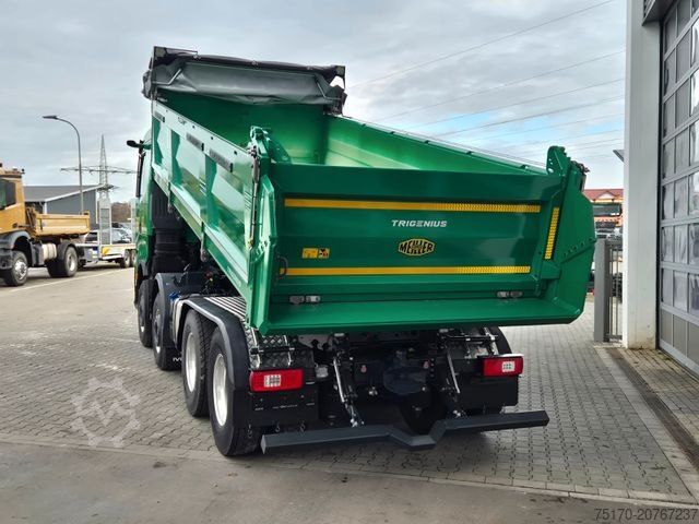 Dreiseitenkipper LKW IVECO AS360X50Z/P HR ON+ 8x4 Meiller AHK Intarder Cam