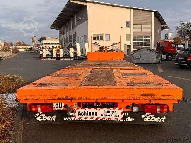 Tieflader-Sattelauflieger DINKEL DSAFA 36000 Schräglader/Tieflader 2x Lenkachse