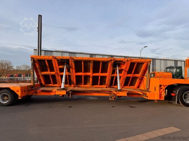 Tieflader-Sattelauflieger DINKEL DSAFA 36000 Schräglader/Tieflader 2x Lenkachse