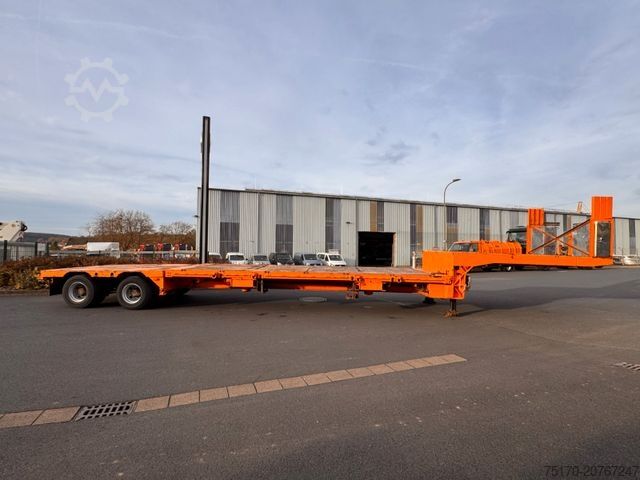 Tieflader-Sattelauflieger DINKEL DSAFA 36000 Schräglader/Tieflader 2x Lenkachse