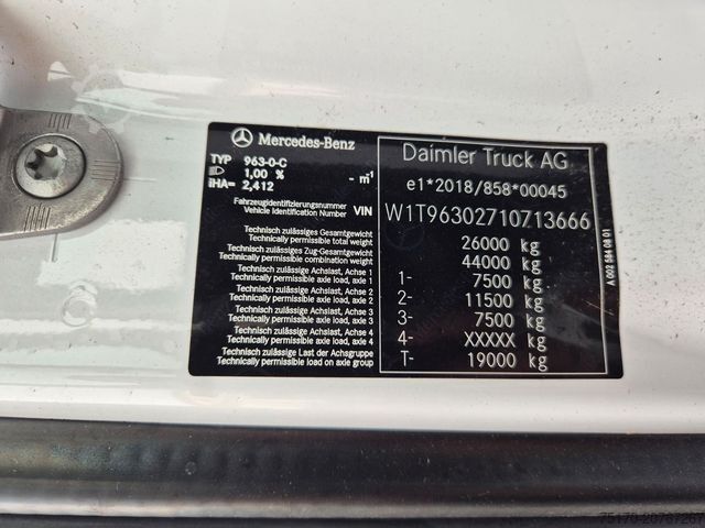 Wechselfahrgestell LKW MERCEDES-BENZ Actros 2546 L 6x2 Lenkachse PPC HPEB Navi