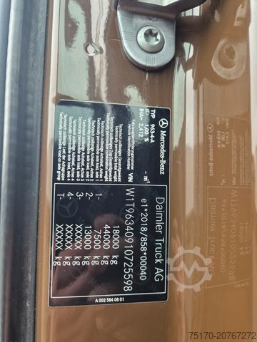 Standard SZM MERCEDES-BENZ Actros 1848 LS Öl-Retarder Standklima