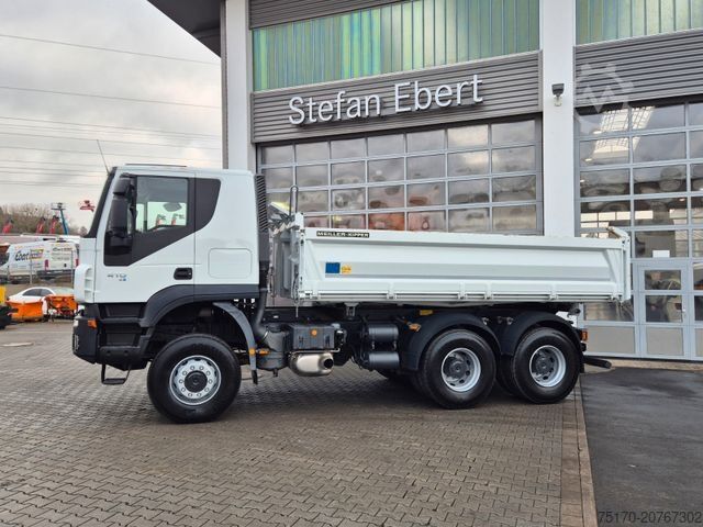 Kipper LKW IVECO Trakker AT260T41W 6x6 Meiller AHK