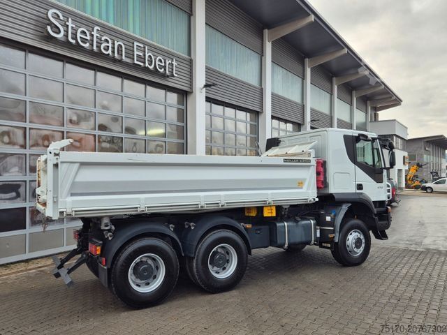 Kipper LKW IVECO Trakker AT260T41W 6x6 Meiller AHK