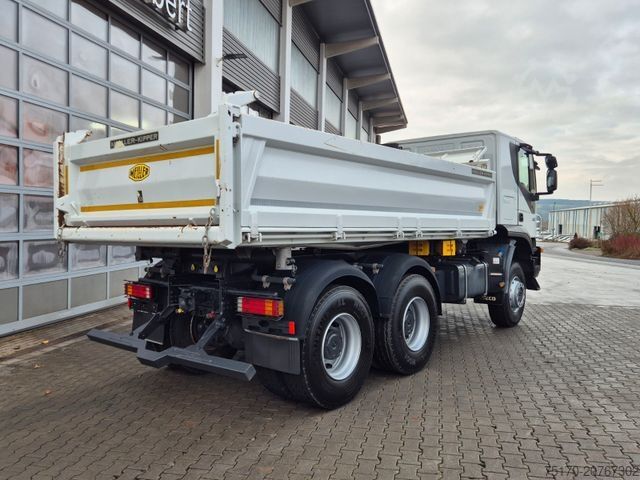 Kipper LKW IVECO Trakker AT260T41W 6x6 Meiller AHK
