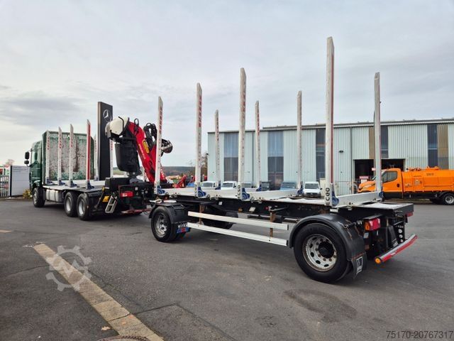 Holztransport Anhänger Befa 2S24LZ63 BPW