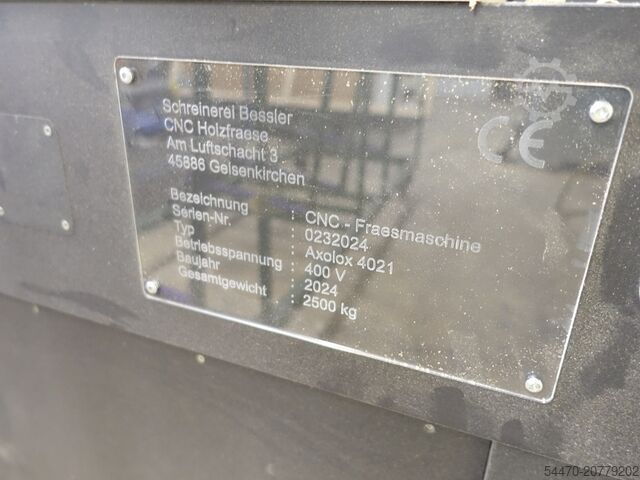 CNC-Holzfräsmaschine HOLZFRAESE AXOLOX 4021