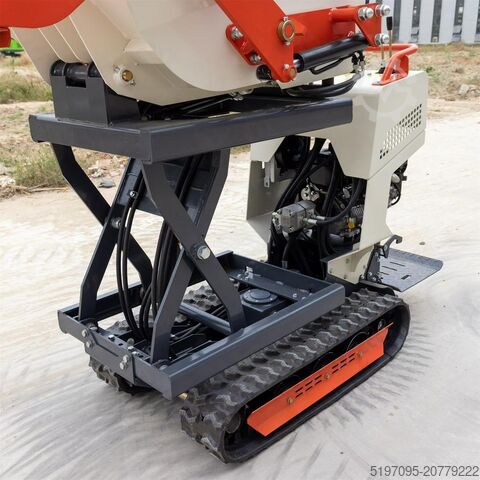 Mini Raupendumper 500kg Tec - Point GmbH - Briggs & Stratton HT500Y-4 - Hydraulische Kippmulde NEU