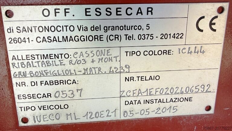 Kipper LKW Iveco EUROCARGO 120E21